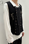 ARCHIVIO J.M.Ribot hand-decorated waistcoat GL08/LB/TOPPE